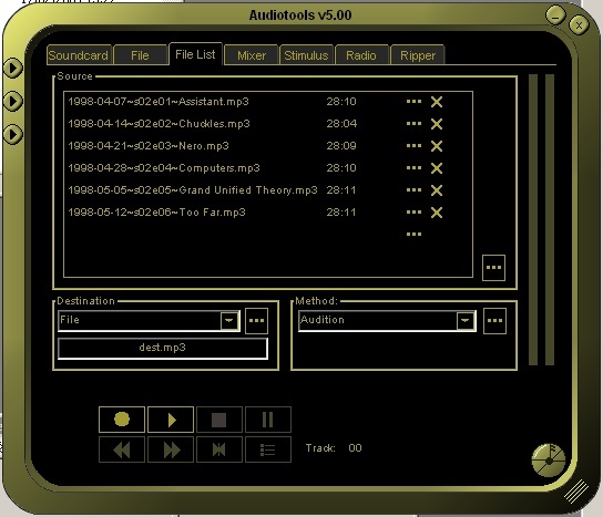 Audiotools Screenshot